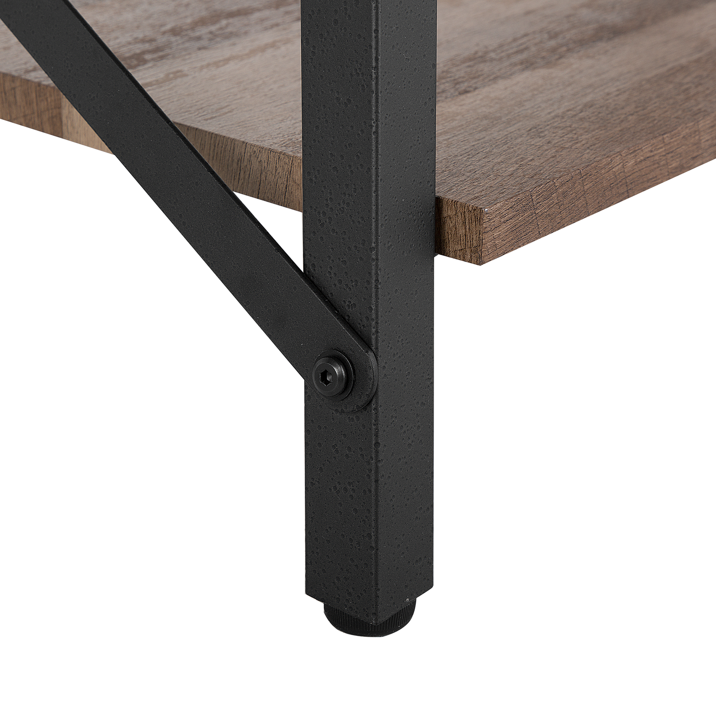 Couchtisch MDF-Platte Pulverbeschichtet Taupe CARLIN