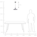 Hängelampe NOATAK Beton Grau