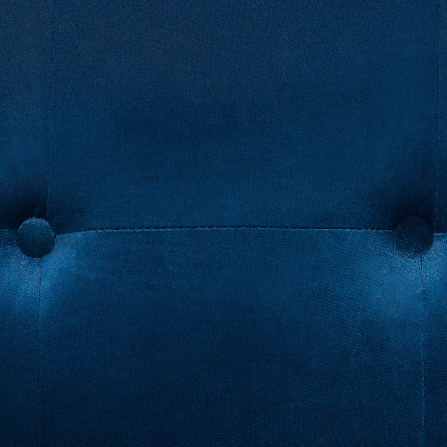 3-Sitzer Sofa Samtstoff marineblau AVALDSENES