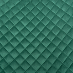 Esszimmerstuhl 2er Set Samtstoff Grün SOLANO