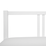 Bett mit Lattenrost Kiefernholz VANNES 160 x 200 cm Weiss