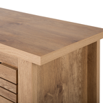 Sideboard mit 2 Türen AGORA 80 cm Braun
