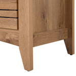 Sideboard mit 2 Türen AGORA 80 cm Braun