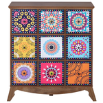Sideboard KUMA 92 cm Bunt