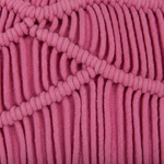 Dekokissen KIRIS Baumwolle 30 x 50 cm Rosa Geometrisches Muster