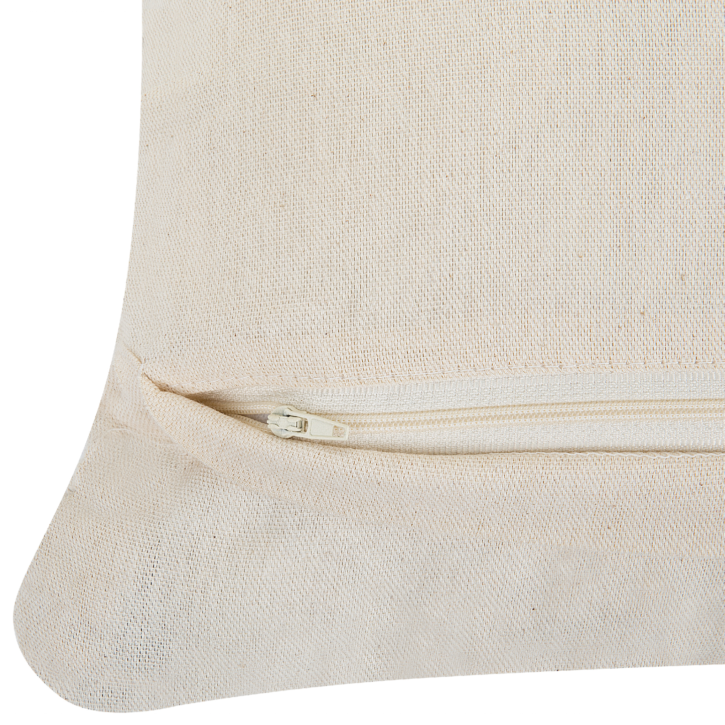 Dekokissen Strickmuster helles Beige 45 x 40 cm GOREME