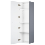 Bad-Wandschrank MATARO 40 cm 35 cm 132 cm Grau