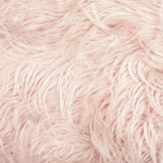 Hocker Felloptik rosa MANHATTAN