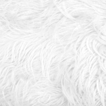 Hocker Felloptik weiss MANHATTAN