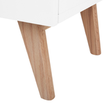 Kommode weiss 6 Schubladen NEWARK II