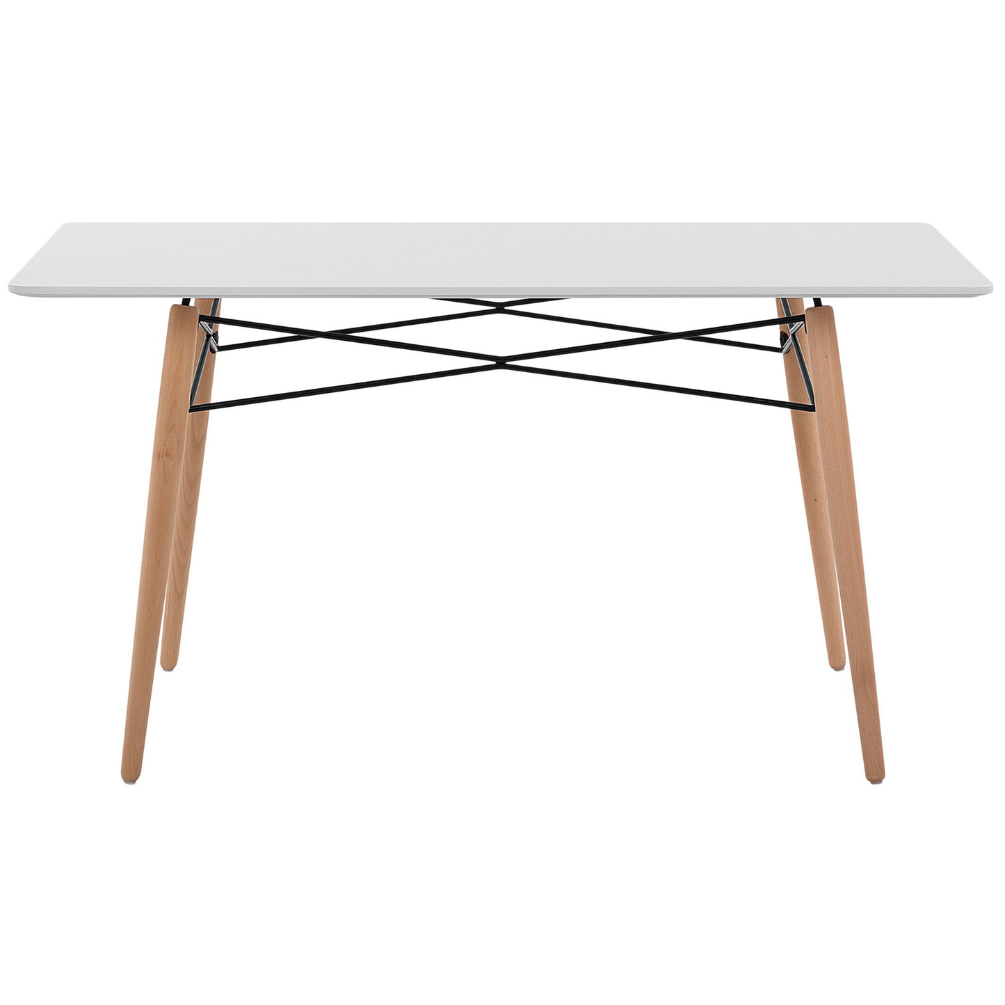 Esstisch weiss 140 x 80 cm BIONDI
