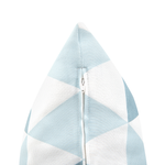 Gartenkissen TRIFOS Geometrisches Muster 40 x 70 cm Blau