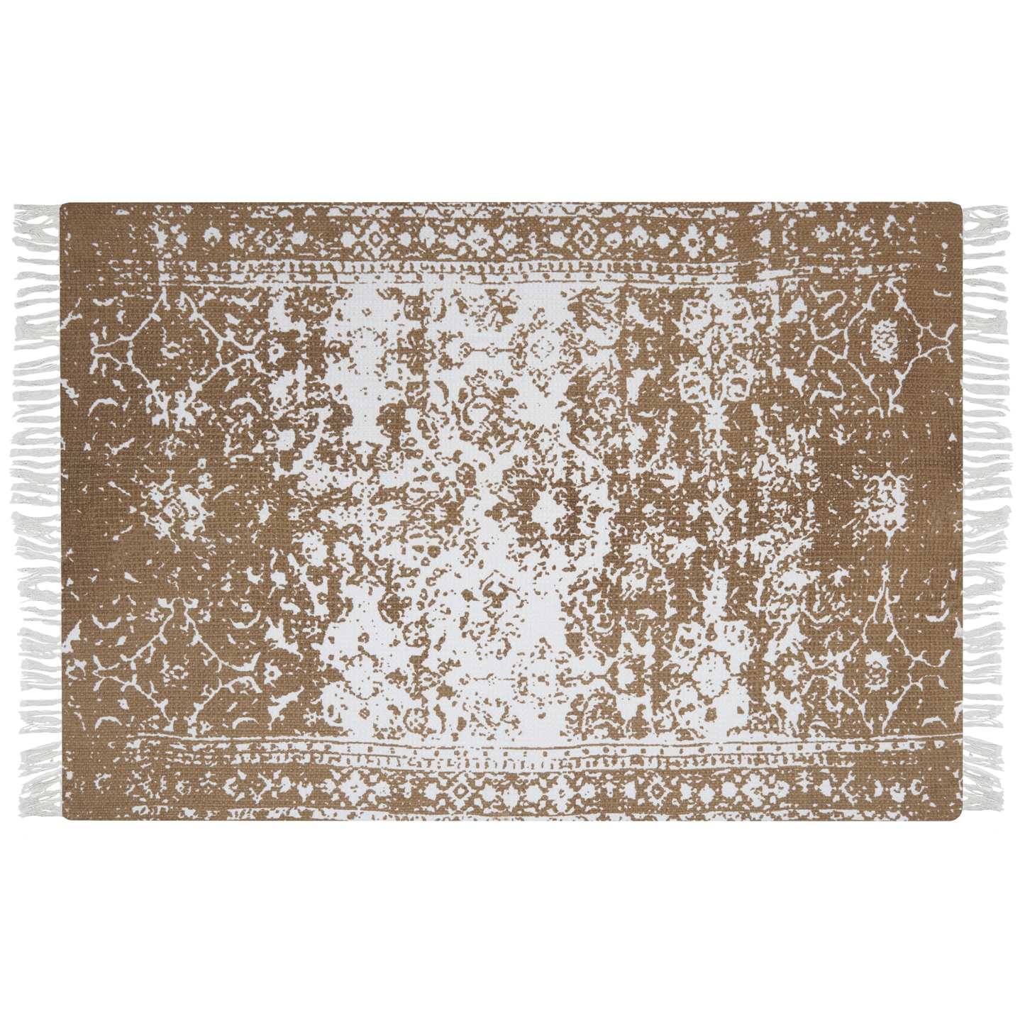 Kuscheldecke PAZARYERI Baumwolle 130 x 180 cm Braun