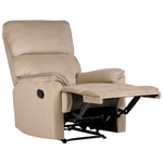 Sessel EVERTON Stoff Hellbraun