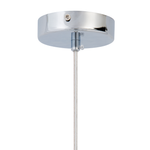 Hängelampe SESSERA Glas Silber