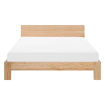 Bett mit Lattenrost Kiefernholz ROYAN 140 x 200 cm Hellbraun