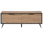 TV-Möbel HALSTON Braun / Schwarz