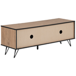 TV-Möbel HALSTON Braun / Schwarz