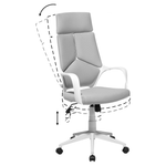 Bürostuhl drehbar DELIGHT Hellgrau