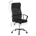 Bürostuhl drehbar DESIGN Schwarz