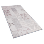 Teppich mehrfarbig 80 x 150 cm orientalisches Muster Kurzflor BALLICA II