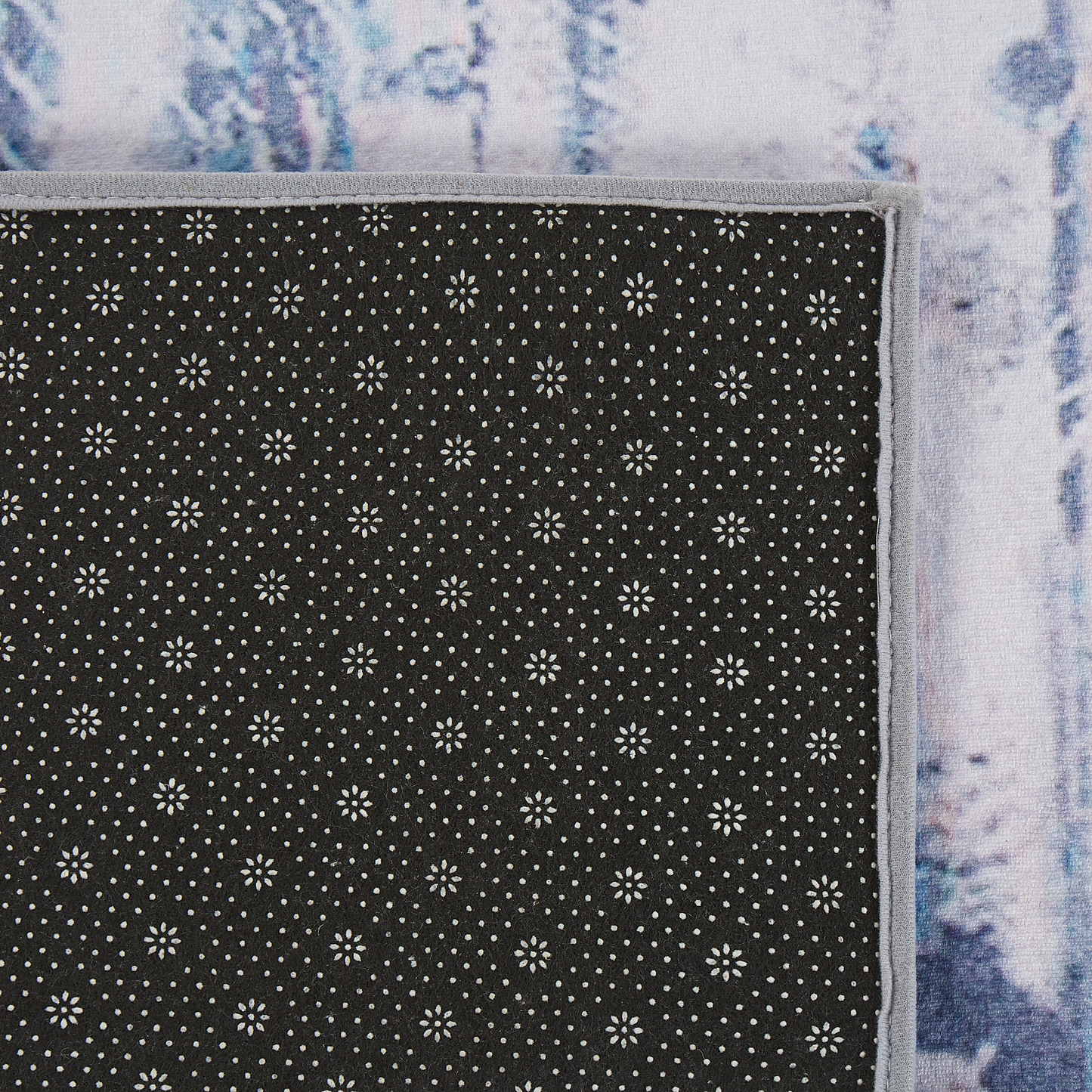 Teppich beige-grau 140 x 200 cm Kurzflor DALLICA