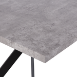 Esstisch BENSON Grauer Betoneffekt 160 cm 90 cm