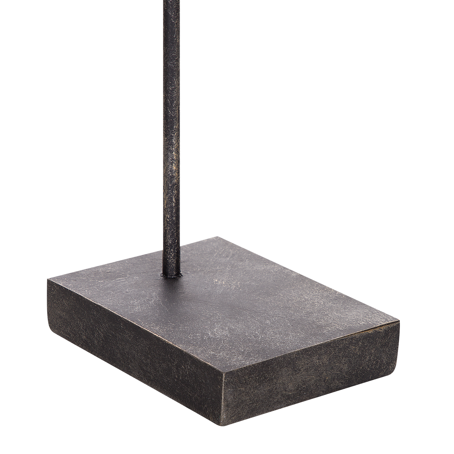 Dekofigur Kunstharz silber / schwarz Papagei 50 cm COCKATOO