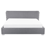 Wasserbett Stoff PARIS 160 x 200 cm Grau