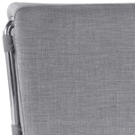 Wasserbett Stoff PARIS 160 x 200 cm Grau