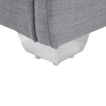 Wasserbett Stoff PARIS 160 x 200 cm Grau