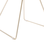 Esszimmerstuhl 2er Set HARLAN Metall Gold