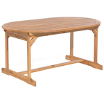 Gartenmöbel Set 8-Sitzer MAUI Akazienholz Grau