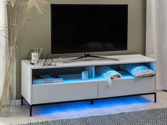 TV-Möbel LED SYDNEY Weiss
