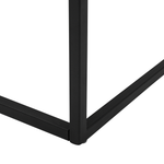 Couchtisch Betonoptik / schwarz 100 x 60 x 40 cm DELANO