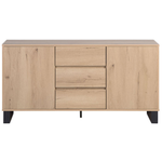 Sideboard mit 2 Türen ELDA 76 cm Hellbraun