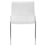 2er Set Kunstleder Esszimmerstuhl Weiss KIRON