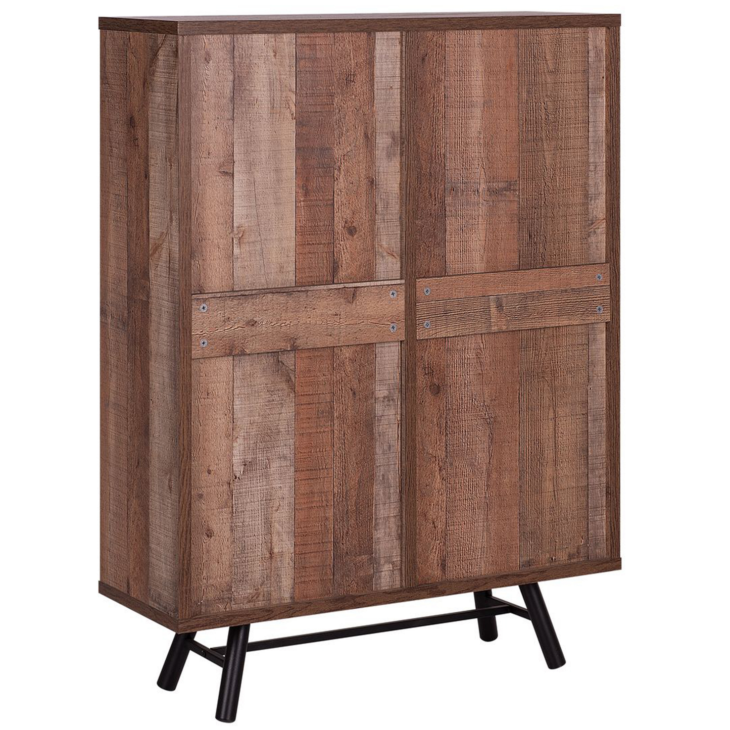 Bücherschrank ATLANTA 131 cm Braun