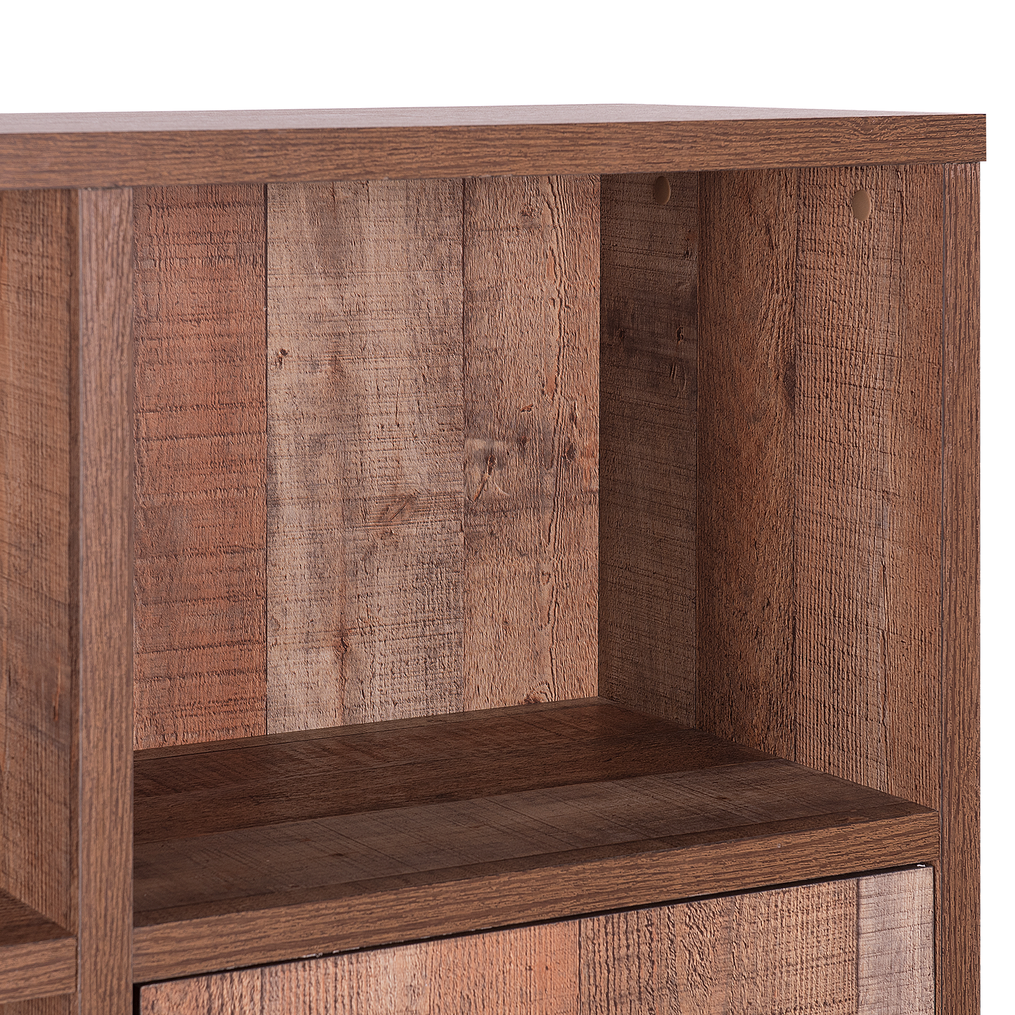 Bücherschrank ATLANTA 131 cm Braun