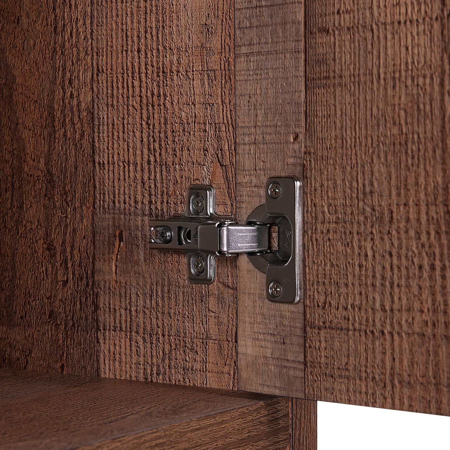 Bücherschrank ATLANTA 131 cm Braun