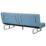 3-Sitzer Schlafsofa blau 190 cm DUBLIN