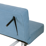 3-Sitzer Schlafsofa blau 190 cm DUBLIN
