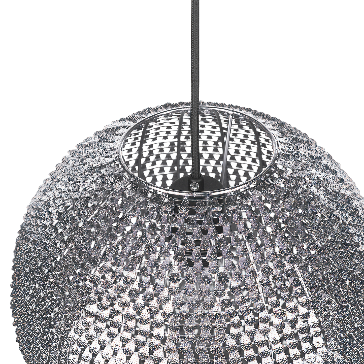 Hängelampe SEINE Metall Silber