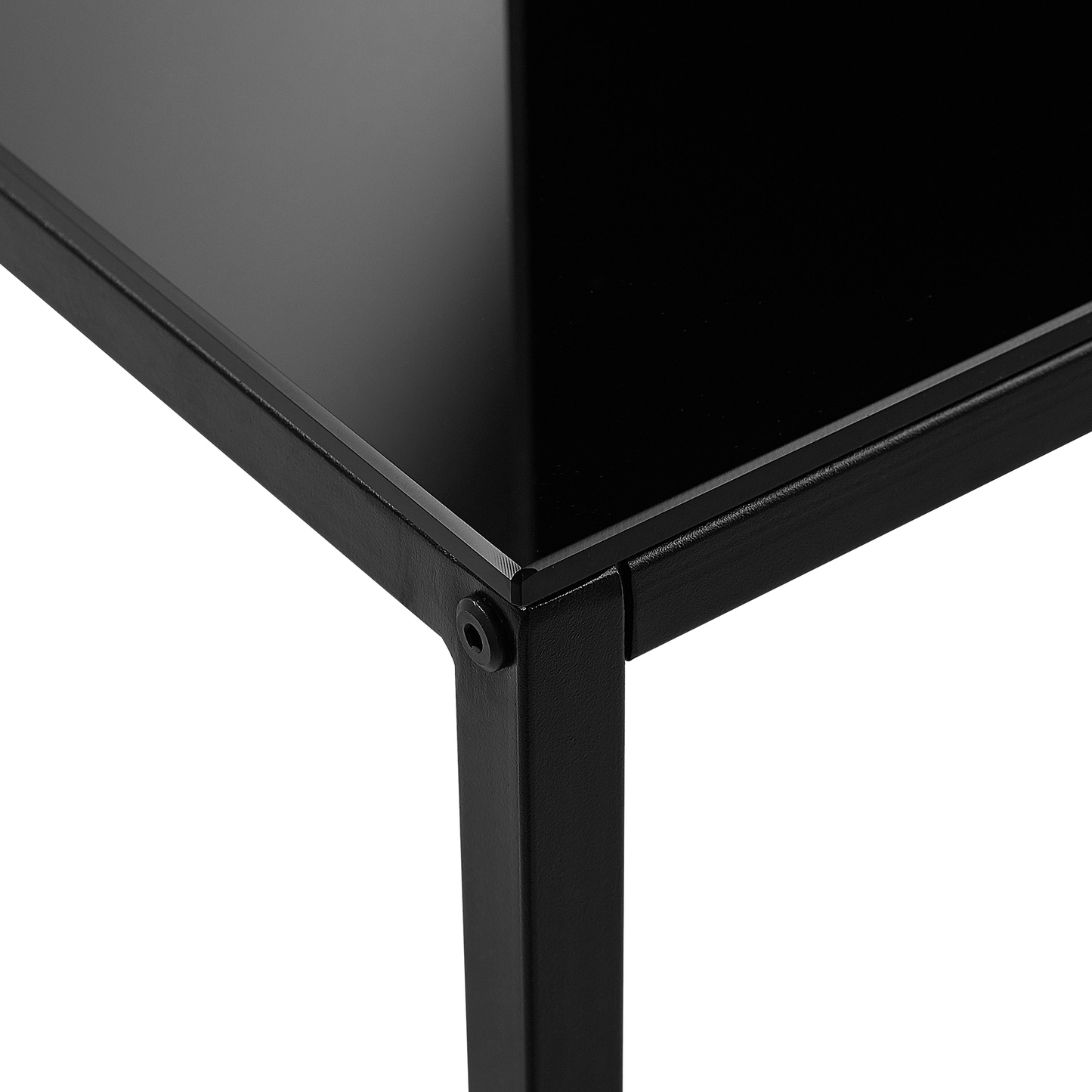 Konsolentisch DELANO Sicherheitsglas Schwarz