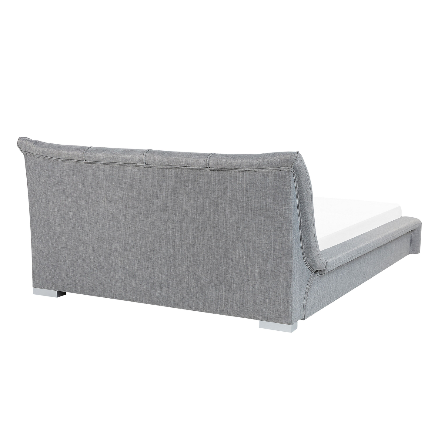 Wasserbett Stoff NANTES 140 x 200 cm Hellgrau