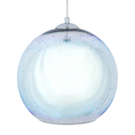 Hängelampe SESSERA Glas Silber