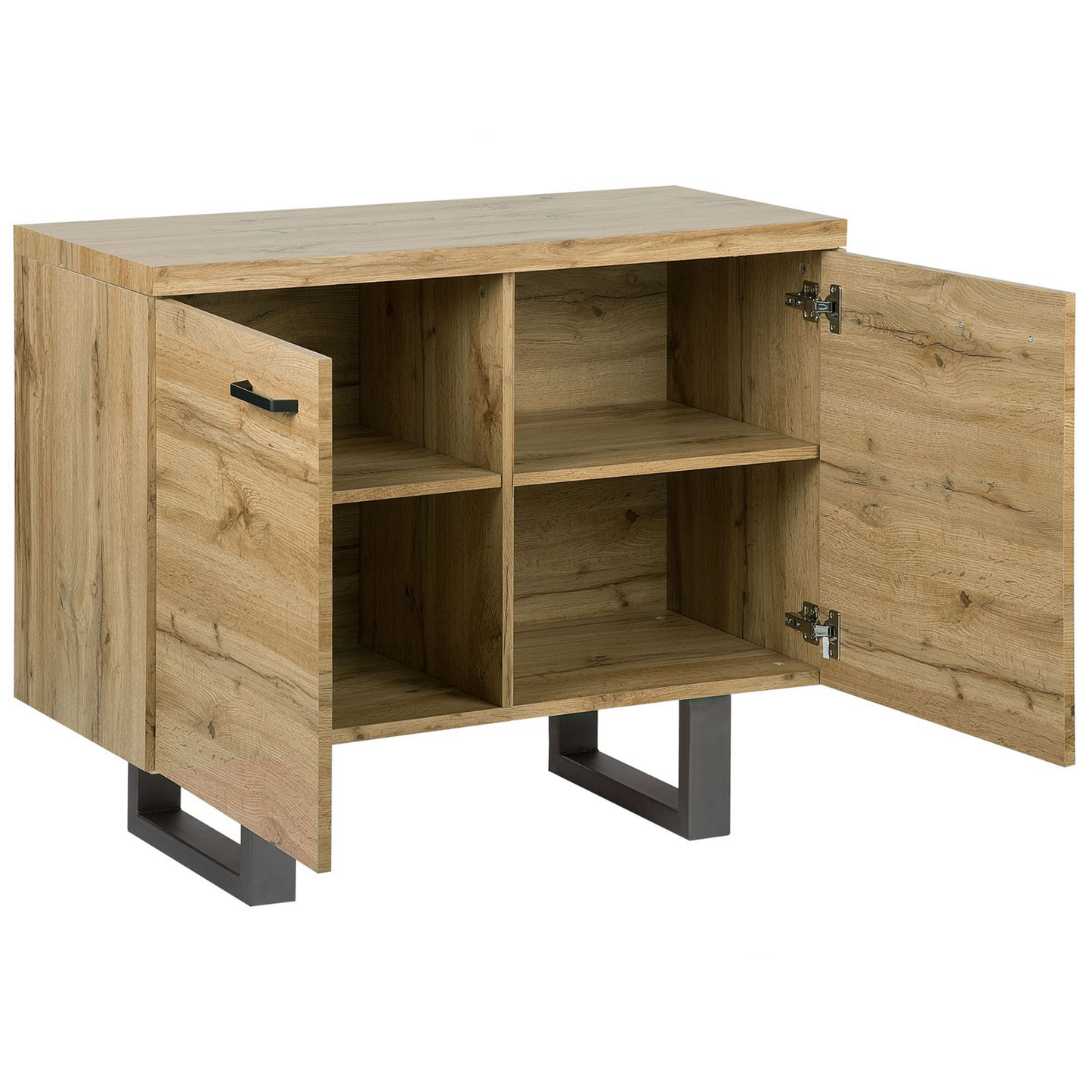 Schrank TIMBER 79 cm Holzoptik Hellbraun