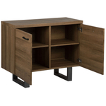 Schrank TIMBER 79 cm Holzoptik Dunkelbraun