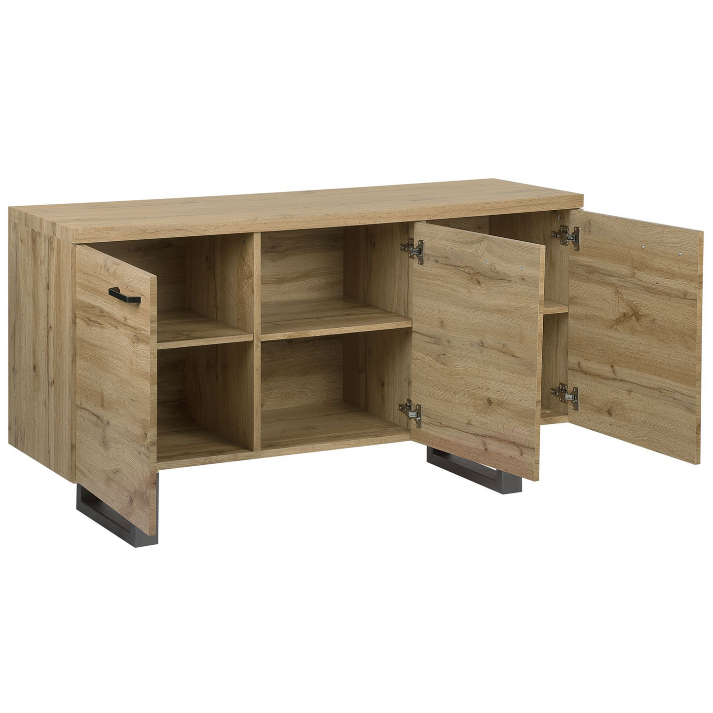 Schrank TIMBER 79 cm Holzoptik Hellbraun