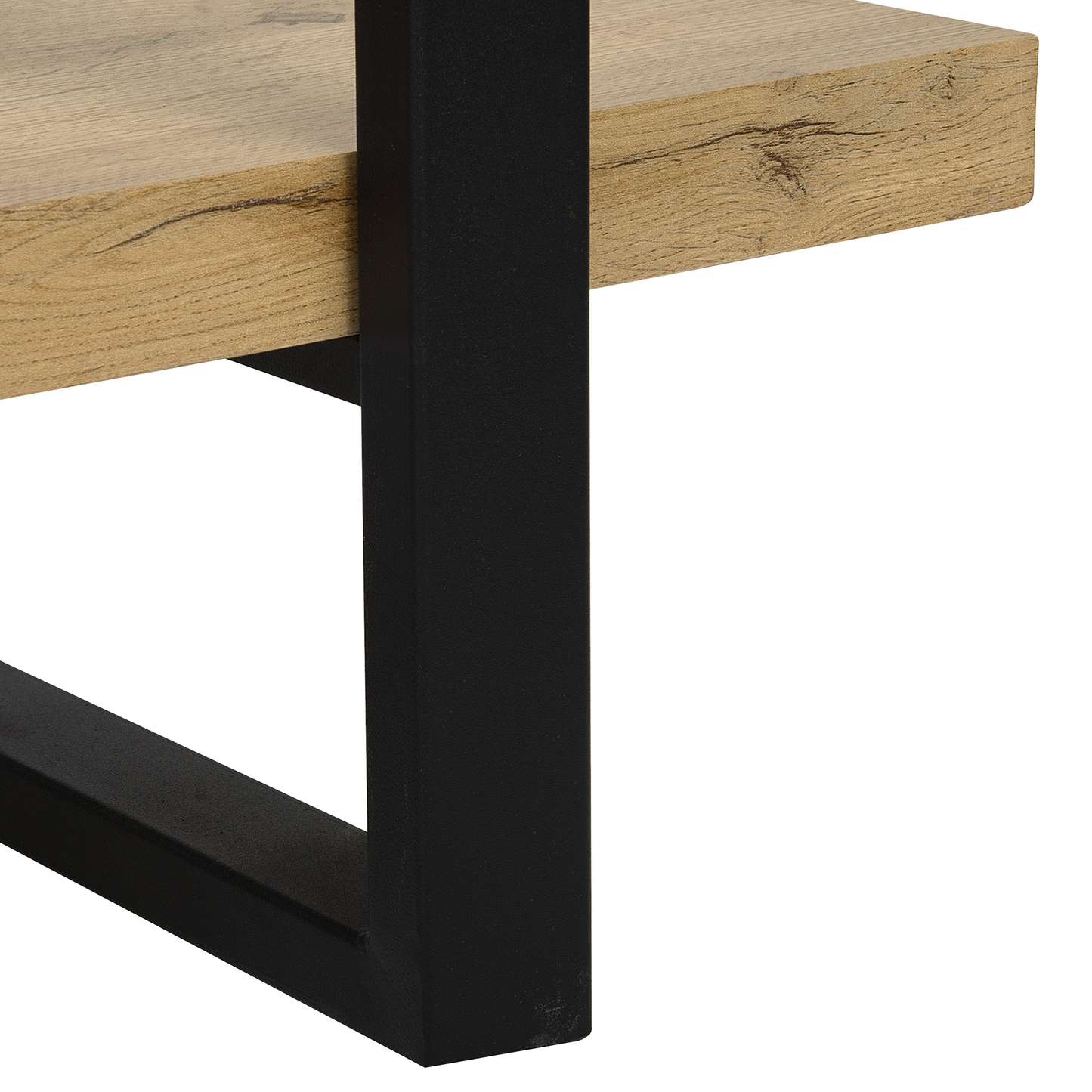 Bücherregal mit 3 Fächern TIMBER 111 cm Hellbraun